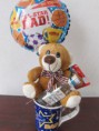 Taza con peluche
